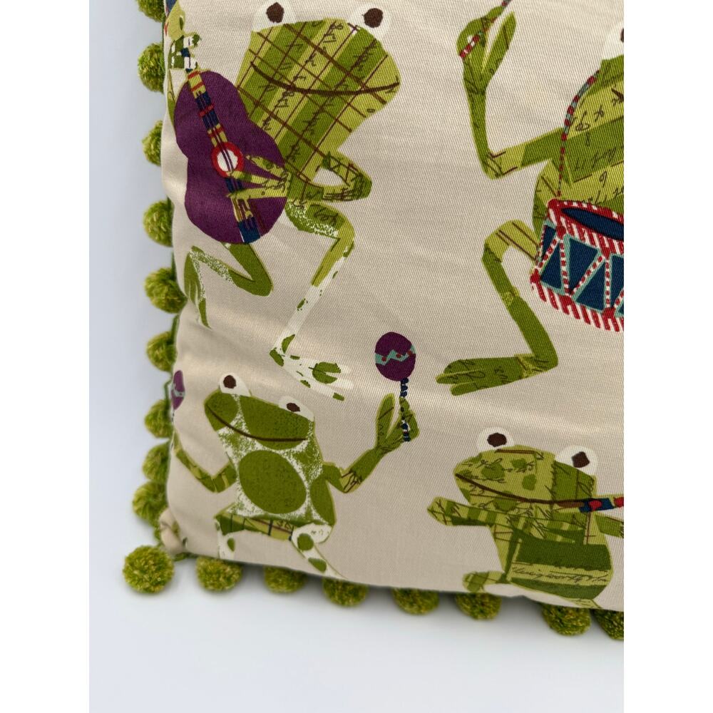 Freddie Rocker Handmade Pom Pom Pillow - Picture 7 of 7